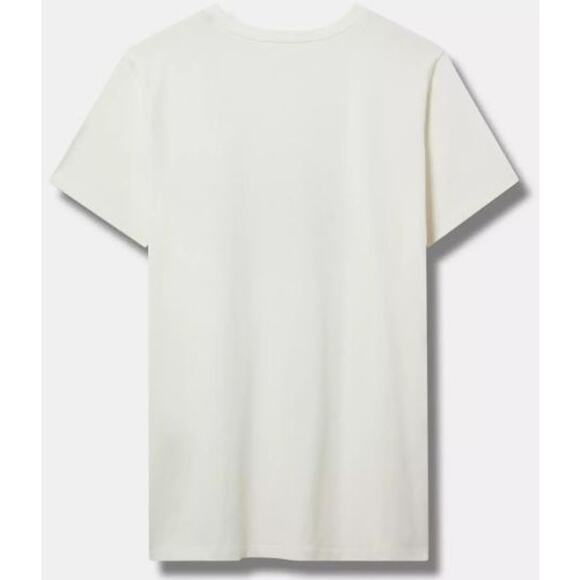 Torrid The Hell I Won't 100% Cotton White Crew Neck T-Shirt Size 2X NWT - Picture 3 of 3